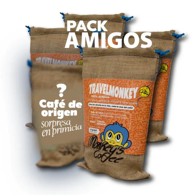 Regalo café de especialidad. Packs mejores Amigos